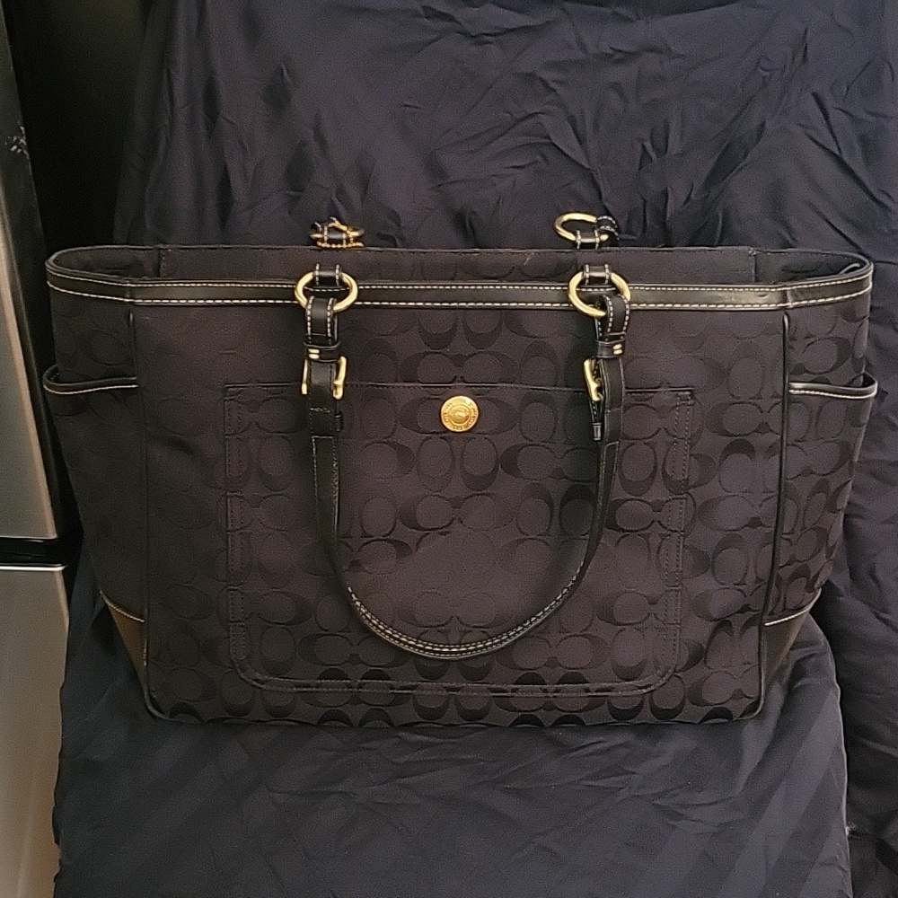 Vintage Coach diaper bag